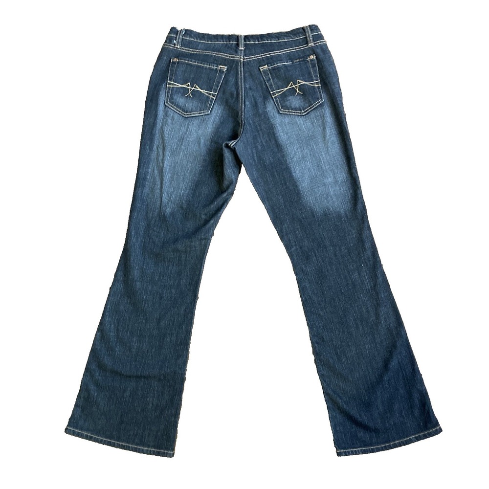Vintage Jeanstar Flare Midrise Western Denim Pants Jeans Womens 10 32 32x33 Y2k